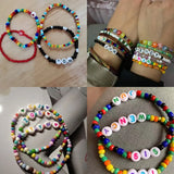 XUQIAN Kids' Acrylic Number English Letter Bead Set DIY Accessory J0081