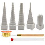 Wire Wrapping Tools Set with Copper Wire and Bead Reamer L0181