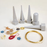 Wire Wrapping Tools Set with Copper Wire and Bead Reamer L0181