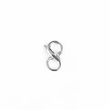 XUQIAN 14mm 8-Character Buckle for Keychain Bracelet Necklace A0042