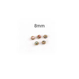 XUQIAN 5pcs Cartoon Drops Enamel Eyes Smiley Face Beads for Bracelet B0275