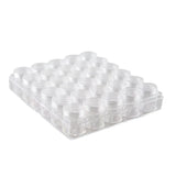 XUQIAN Bead Storage Box with 30 Small Bottles Organizer L0011