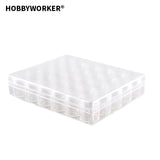 XUQIAN Bead Storage Box with 30 Small Bottles Organizer L0011