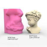 Beauty Girl Resin Mold Aromatherapy Candle Silicone Mold