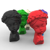 Beauty Girl Resin Mold Aromatherapy Candle Silicone Mold