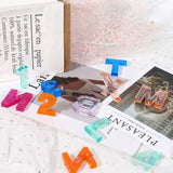 English Letter Resin Molds Silicone Number Epoxy Casting Mold DIY Jewelry Making