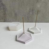 Hexagonal Incense Sticks Holder Molds DIY Cement Plaster Concrete Mold