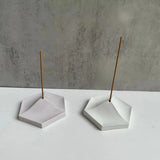 Hexagonal Incense Sticks Holder Molds DIY Cement Plaster Concrete Mold