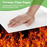 XXFD Hot Melt Kiln Paper Square Shelf Paper for Glass Fusing
