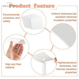 XXFD Hot Melt Kiln Paper Square Shelf Paper for Glass Fusing