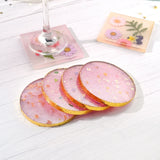 Coaster Molds for Resin Casting, Crystal Epoxy Molds, Glass Coasters, Cup Mats