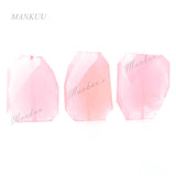 Pink Natural Rose Crystals Loose Beads 30*40mm