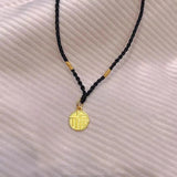 Xiaofu Clavicle Chain Blessing Necklace Hand-Woven Rope Necklace