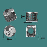 925 Sterling Silver Elephant Mom & Baby Bead Charm for Bracelets - Mother's Gift