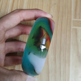 Xinjiang Colorful Jade Bracelet for Women