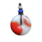 Xinjiang Gobi Chicken Blood Jade Safety Buckle Pendant
