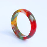 Xinjiang Gobi Colorful Jade Bracelet Women's Jewelry