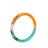 Xinjiang Gobi Colorful Jade Bracelet Women's