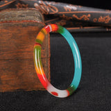 Xinjiang Gobi & Hotan Golden Jade Bracelets