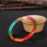 Xinjiang Gobi & Hotan Golden Jade Bracelets