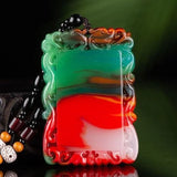 Xinjiang Gobi Jade Safe Card Pendant