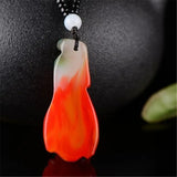 Xinjiang Gobi Magnolia Pendants Sweater Chain Jewelry