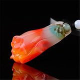 Xinjiang Gobi Magnolia Pendants Sweater Chain Jewelry