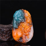 Hetian Jade Lucky Toad Pendant Necklace