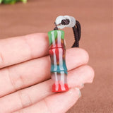 Hetian Jade Bamboo Pendant Unisex