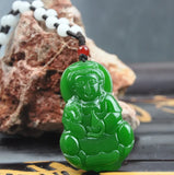 Hetian Jade Guanyin Bodhisattva Pendant Men's Safe Pendant