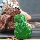 Hetian Jade Guanyin Bodhisattva Pendant Men's Safe Pendant