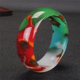 Hetian Jade Outer Mongolia Colored Jade Bracelet Ladies Jewelry