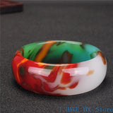 Hetian Jade Outer Mongolia Colored Jade Bracelet