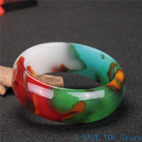 Hetian Jade Outer Mongolia Colored Jade Bracelet