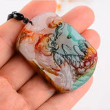 Xinjiang Hotan Jade Zodiac Tiger Pendant for Men and Women