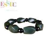 Xinjiang Hotan Sapphire Men's Bracelet Jade Amulet