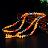Xinjiang Jade Sweater Chain 8mm Beaded Necklace Multi-purpose Bracelet