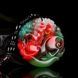 Xinjiang Natural Jade Pixiu Pendant Necklace for Men and Women