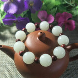 Xinjiang Jade Beads Jade Bracelet Lucky Exorcise Evil Spirits Auspicious Amulet
