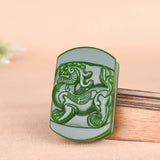Xinjiang Tian Biyu Waist Buckle for Men