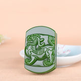 Xinjiang Tian Biyu Waist Buckle for Men