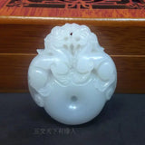 Xinjiang Jade Wealth Pendant for Men and Women