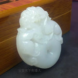 Xinjiang Jade Wealth Pendant for Men and Women