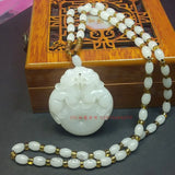 Xinjiang Jade Wealth Pendant for Men and Women