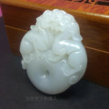 Xinjiang Jade Wealth Pendant for Men and Women