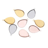 10pcs 25mm Stainless Steel Drop Tray Pendant
