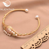 Natural Baroque Pearl Green Aventurine Bracelet GB0930