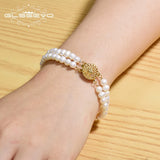 XlenAg Fresh Water Pearl Bracelet Women GB0169