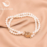 XlenAg Fresh Water Pearl Bracelet Women GB0169