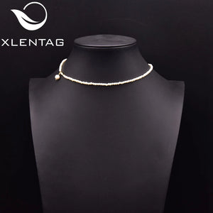 Freshwater Pearl Necklace Women's Wedding Engagement Anime Horn